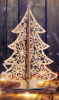 Desktop/tabletop Christmas tree