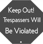 No Trespassing Sign