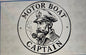 Motor boat captain